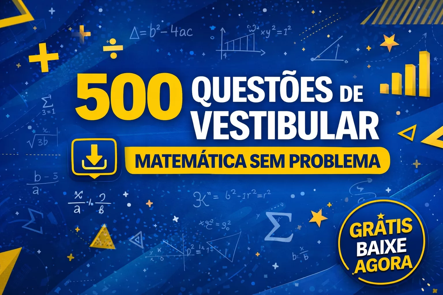 Capa 500 Questões de Vestibulares